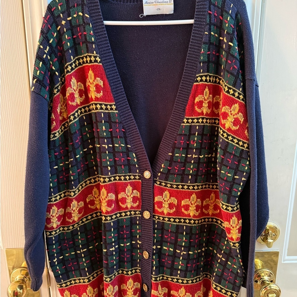 Vintage Marissa Christina Granny Cardigan - Picture 2 of 7